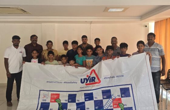 UYIR Road Safety Awareness Programme at Provident Green Park Apartments