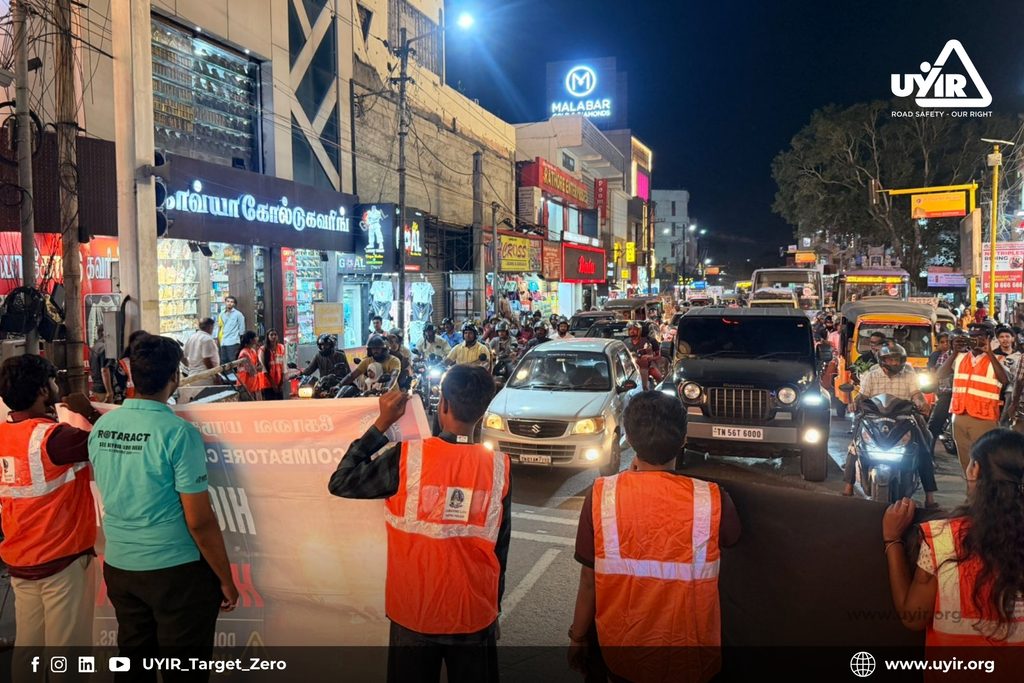 UYIR High Beam Awareness Campaign Coimbatore